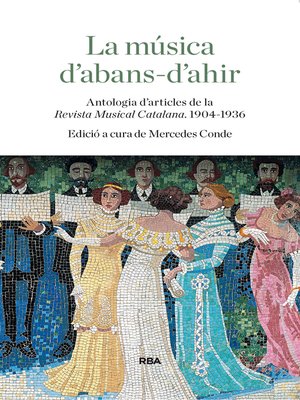 cover image of La música d'abans-d'ahir